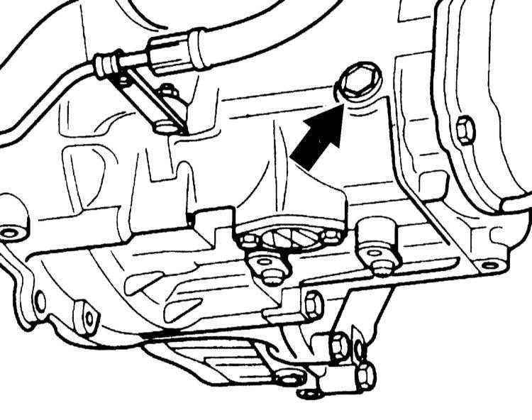  Проверка уровня трансмиссионного масла РКПП Audi A3