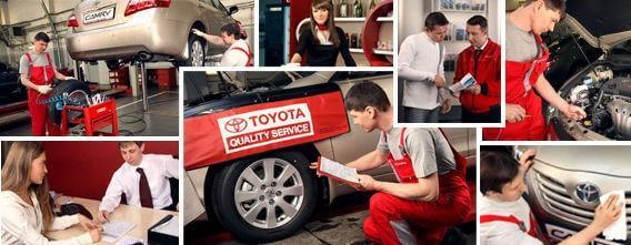 Замена масла в авторизованном СЦ Toyota Camry