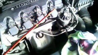 Civic 4D замена масла в двигателе