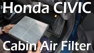 Honda Civic (2006-2011) - Cabin Air Filter Replacement.