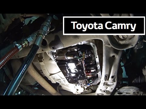 Toyota Camry V50 2.5 литра. Полная ЗАМЕНА МАСЛА в АКПП.