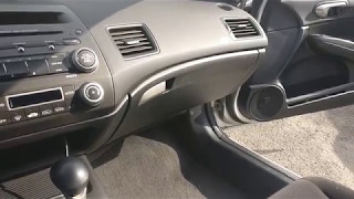 Honda Civic 4d замена салонного фильтра на угольный