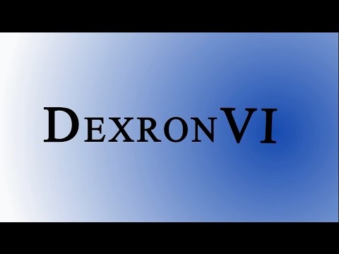Dexron стандарты для АКПП. (Dexron II, Dexron III, Dexron 6)