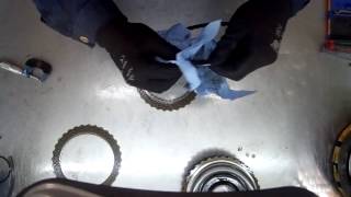 Disassembly and measurement of clutch components 6dct450 powershift. Part two.