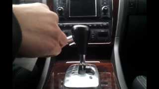 Снятие рукоятки КПП на Audi A8 D2