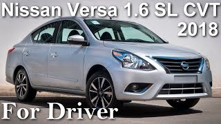 Nissan Versa 1.6 SL CVT XTronic 2018 Todos os detalhes Canal For Driver