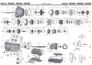 Руководство АКПП A4LD-E / 4R44E / 4R55E (С3)