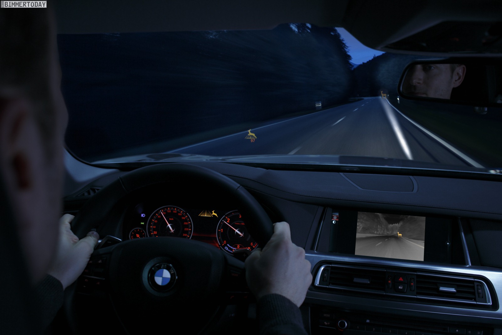 BMW-Night-Vision-Tier-Erkennung-Light-Spot-aktiv-anblinken-20131