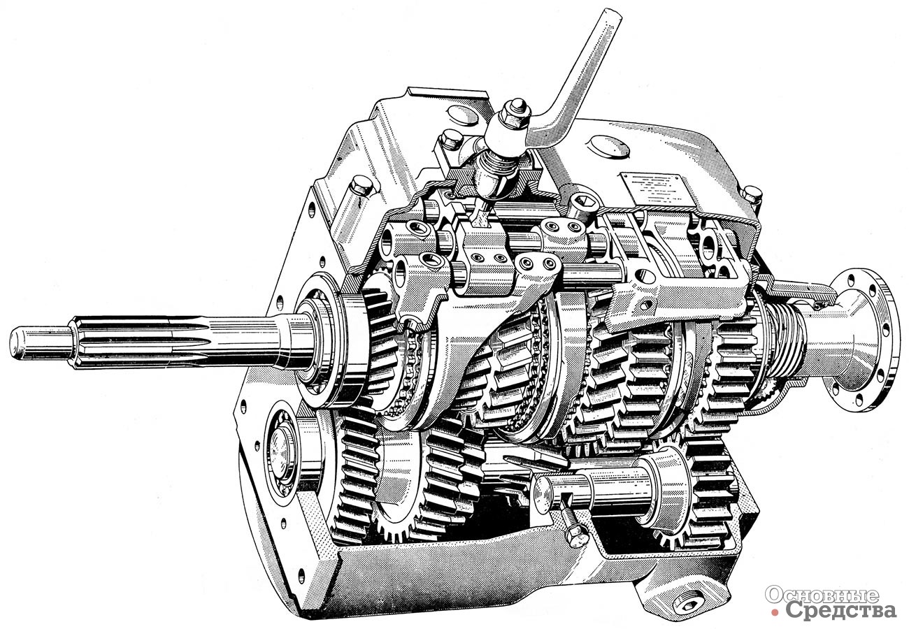 Пятиступенчатая коробка передач ZF S5-35