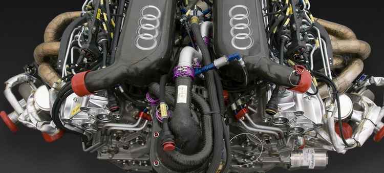 Мощный двигатель Audi
