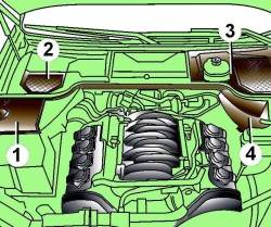 15.8 Снятие и установка автоматической коробки передач Audi A8