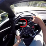 Audi R8 V10 Spyder Driven POV на извилистых дорогах — видео.