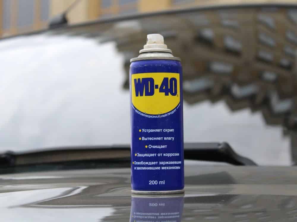 Антикоррозионная водоотталкивающая смазка WD - 40 | Антидождь своими руками: 4 рецепта для стекол и кузова автомобиля