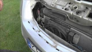 How to remove the grill - Zafira Astra 1.9 cdti, z19dt, z19dth How to cover radiator Vauxhall