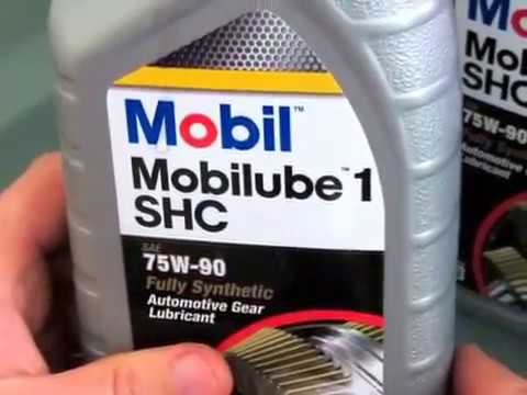 Видео распаковка масла Mobil Mobilube 75W-90
